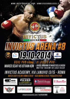 Invictus Arena 8 poster