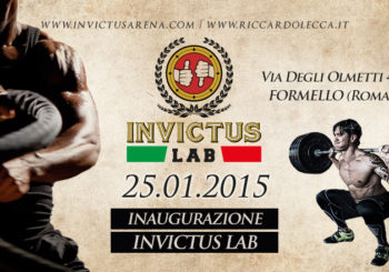 25 Gennaio: inaugurazione di Invictus Lab a Formello