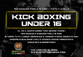 Kick Boxing Young, il nuovo corso per ragazzi e ragazze fino a 16 anni a Invictus Academy Roma