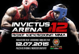 Invictus Arena 12...domenica Piazza Re di Roma ingresso gratuito