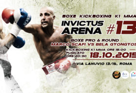 Invictus Arena 13 / 18.10.2015, Roma / Boxe Kickboxing K1 MMA