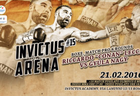 Invictus Arena 15, di scena il pugilato con Riccardo Lecca il prossimo 21 Febbraio