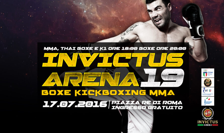 17 Luglio, Piazza Re di Roma: un grande evento gratuito all’aperto con Invictus Arena 19