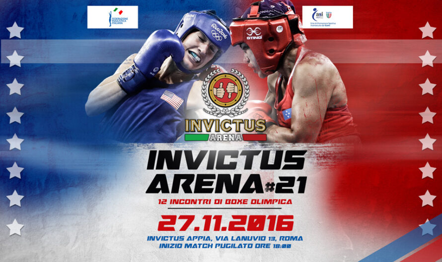 Invictus Arena 21 / Domenica 27 Novembre